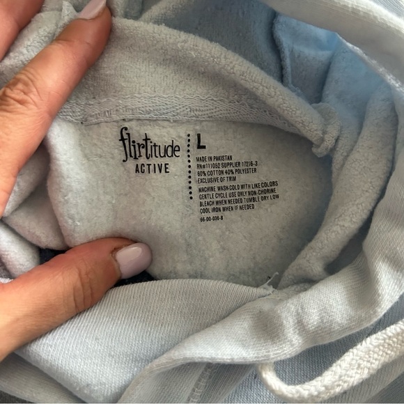 Flirtitude 2 piece tie dye lounge jogger set L - Picture 6 of 8